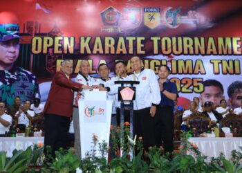 Resmi Dibuka, 2.775 Karateka Indonesia Ramaikan Piala Panglima TNI di Dome Balikpapan