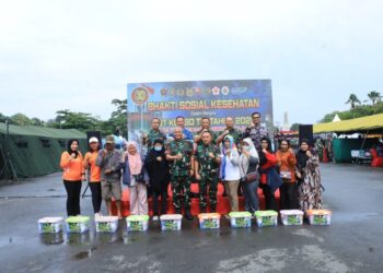 Hujan dan Terik, Tak Menyurutkan Semangat Babinsa dan Warga Menyemarakkan HUT ke-80 TNI di BSCC Dome Balikpapan