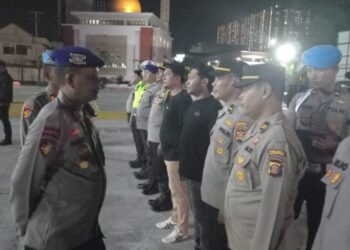 Polresta Balikpapan Terjunkan Ratusan Personel Jaga Kamtibmas Malam Minggu