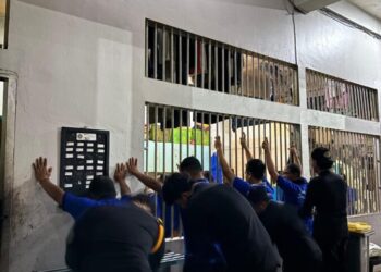Lapas Balikpapan Gelar Razia Gabungan Bersama TNI dan Polri