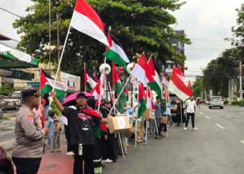 Komunitas Balikpapan Peduli Palestina Gelar Aksi Solidaritas dan Penggalangan Dana