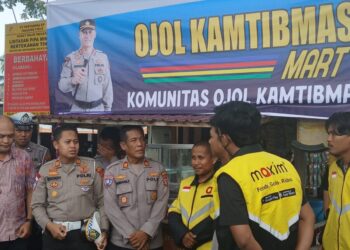 Giat Ojol Kamtibmas Sat Lantas Polres Penajam Paser Utara