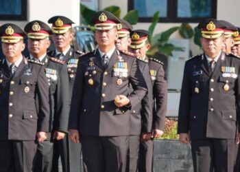 Brimob Kaltim Hadiri Upacara Sumpah Pemuda ke-97, Kombes Pol Andy Rifai Ajak Pemuda Jadi Pelopor Persatuan