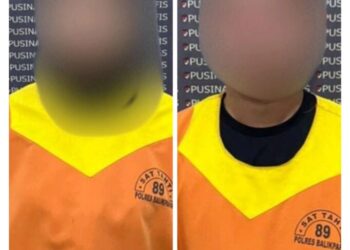 Dua Terduga Pembuang Bayi di Sungai Kecil Klandasan Diamankan Polisi