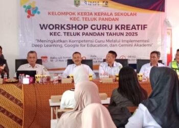 Workshop Guru Kreatif, Pelatihan Peningkatan Kompetensi Guru Resmi Di Tutup, Ketua Panitia : Terima Kasih Support PT Indominco Mandiri Dan PT Pama