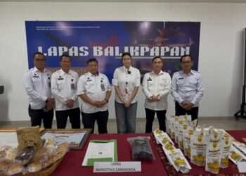Lapas Balikpapan Pasarkan Produk Warga Binaan, dari Roti hingga Paving Block