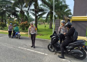 Polres PPU Gelar Operasi Zebra Mahakam 2025, Pengawasan Personel Diperketat