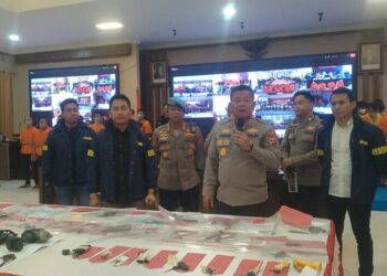 Operasi Jaran Mahakam 2025 Ungkap 86 Kasus Curanmor, 95 Tersangka Diamankan