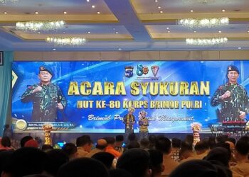 Peringatan HUT ke-80 Brimob, Kapolda Kaltim Tekankan Pengabdian dan Kultur Humanis