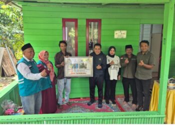 Ahmad Yani Apresiasi Program Rumah Layak Huni Baznas di Desa Jongkang