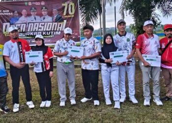 Kutim Open Woodball 2025 Berlangsung Sukses, DNC Mendominasi Raihan Juara