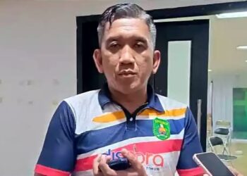 Lapangan Voli Muara Ancalong Terendam, Dispora Kutim Janji Beri Perhatian Khusus