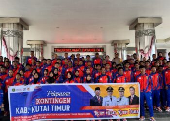 Kutim Lepas 166 Atlet Pelajar untuk Berlaga di POPDA XVII Kaltim 2025