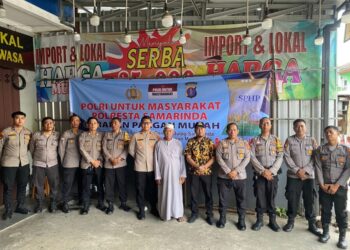 Polsek Samarinda Kota Bersama Bulog Gelar Pangan Murah untuk Warga