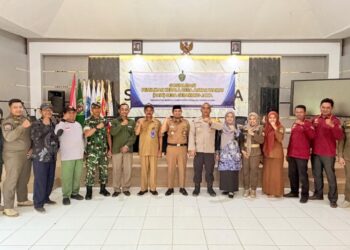 Dukung Sosialisasi PAW Kondusif, Polsek Babulu Ajak Warga Bijak Bermedia Sosial