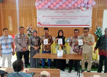 Deklarasi Damai Pemilihan RT Di Desa Suka Rahmat Kec Teluk Pandan, Jadi Contoh Demokrasi Rukun