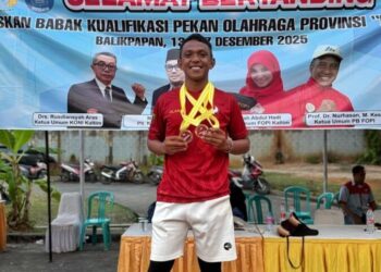 Sabet 2 Emas dan 1 Perunggu, Personel Batalyon B Pelopor Brimob Polda Kaltim Lolos Porprov 2026