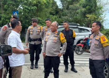 Ditsamapta Polda Kaltim Perketat Pengamanan Tempat Ibadah hingga Pusat Keramaian Selama Operasi Lilin Mahakam 2025