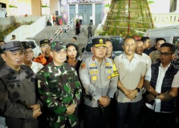 Sinergitas TNI-Polri, Forkopimda Provinsi Kaltim dan Pemkot Balikpapan Pastikan Pengamanan Natal Berjalan Lancar