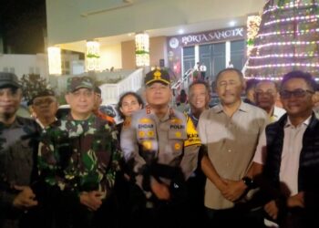 Kapolda Kaltim dan Forkopimda Pastikan Pengamanan Malam Natal di Balikpapan Aman dan Kondusif