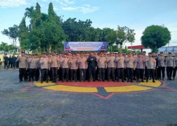 Polda Kaltim Kirim 100 Personel Brimob Bantu Korban Bencana di Aceh