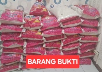 Jatanras Polresta Samarinda Ungkap Penggelapan 40 Ton Beras, Pelaku Diringkus Hingga ke Balikpapan!