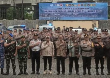Operasi Lilin Mahakam 2025, Polresta Samarinda Kerahkan 1.277 Personel Gabungan