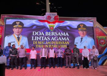 Doa Bersama Lintas Agama Warnai Pergantian Tahun di Teras Samarinda