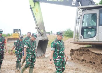 Pangdam VI/Mlw Lakukan Pengecekan Kesiapan Kunjungan Kerja Menhan RI