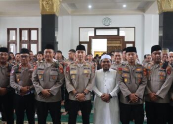 Polresta Balikpapan Gelar Peringatan Isra Mi’raj 1447 H di Masjid Baitul Aman