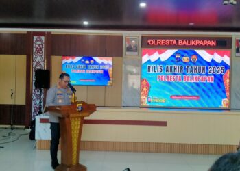Kapolresta Balikpapan Rilis Capaian Kinerja 2025: Kejahatan Konvensional Naik, Ungkap Kasus Narkoba Meningkat