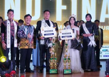 Carlin Alexandra dan Stanislaus Nathan Dinobatkan sebagai Putri–Putra Pelajar Kaltim 2026