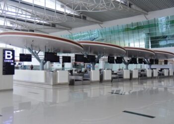 Antisipasi Lonjakan Mudik Lebaran 2026, Bandara SAMS Sepinggan Aktifkan Kembali Check-In Area Timur