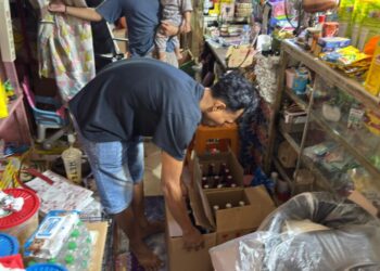 Operasi Pekat 2026, Polsek Samarinda Ulu Sita 62 Botol Miras Tanpa Izin