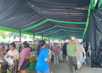 Strategi Datang Lebih Awal, Warga Antisipasi Lonjakan Pengunjung di Pasar Ramadan GOR Segiri
