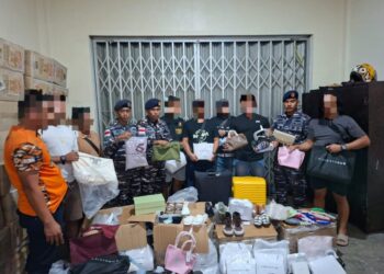 Penindakan Hukum Barang Illegal masuk ke ke Indonesia oleh Gabungan Satgas Pamtas RI-Mly