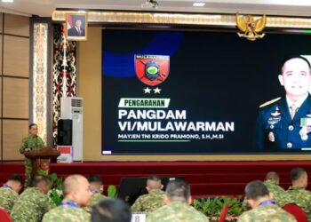 Pangdam VI/Mulawarman Buka Rapim TA 2026 “Fokus pada Sishankamrata dan Pengawalan Pembangunan Nasional