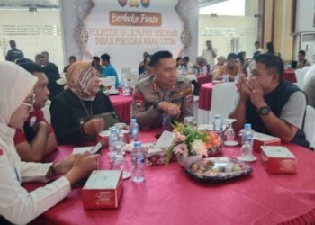 Polresta Balikpapan Buka Puasa Bersama Anak Yatim dan Media, Perkuat Sinergi di Bulan Ramadan