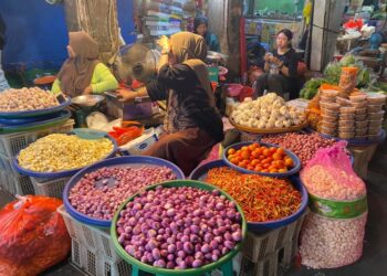 Harga Bawang dan Cabai di Pasar Segiri Masih Stabil Jelang Ramadan, Stok Dipastikan Aman