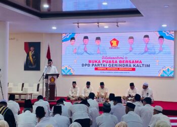 Gerindra Kaltim Konsolidasi di Ramadan, Seno Aji Tekankan Kekompakan Kader