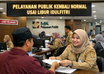 Usai Libur Lebaran, Layanan Publik di Samarinda Kembali Normal