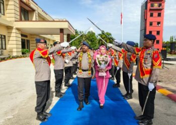 Pengabdian Tanpa Batas: Batalyon B Pelopor Gelar Apel Tradisi Lepas Iptu Priyo Susilo Memasuki Masa Purna Bakti