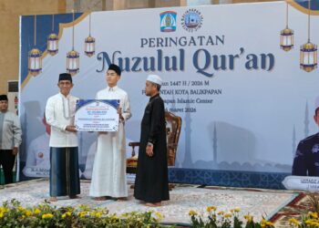 Peringatan Nuzulul Qur’an di BIC, Pemkot Balikpapan Salurkan Bantuan Rp300 Juta