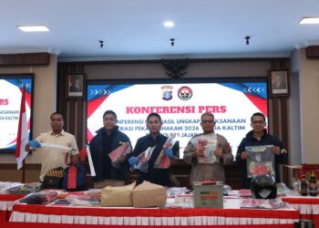 Polda Kaltim Ungkap 272 Kasus dalam Operasi Pekat Mahakam 2026, 303 Tersangka Diamankan