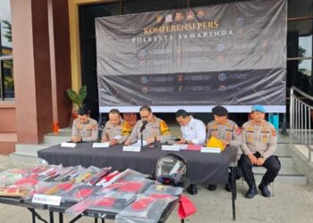 Polresta Samarinda Ungkap 79 Perkara Selama Operasi Pekat Mahakam 2026
