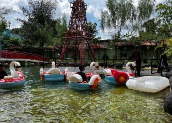 Lonjakan Wisatawan Warnai Libur Lebaran, Samarinda Theme Park Diserbu Pengunjung