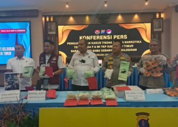 Polda Kaltim Bongkar Peredaran 11 Kg Sabu di Sangatta, Dua Tersangka Ditangkap