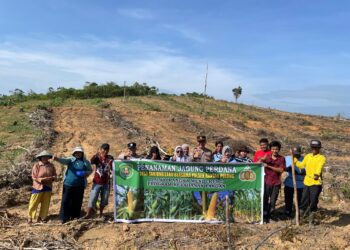 Sinergi Polisi dan Desa, Program SADESAHE Jagung 1 Hektar Digulirkan di Tanjung Labu