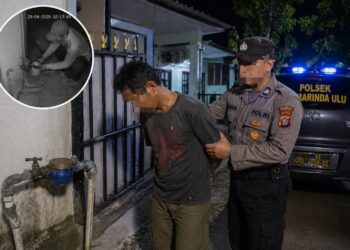Pelaku Pencurian Meteran Air Dibekuk di Samarinda