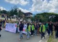 Aksi 4 Mei, “May Day Melawan” Mahasiswa Kaltim Tekan DPRD Gunakan Hak Angket